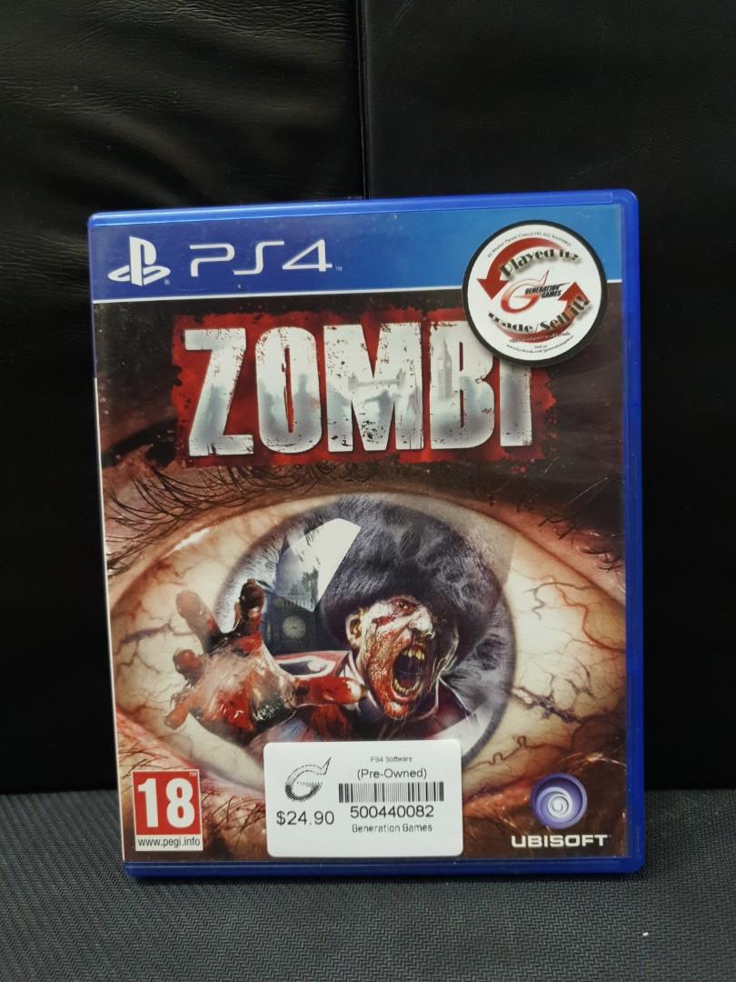 Ps4 Zombi Used Game Video Gaming Video Games Playstation On Carousell