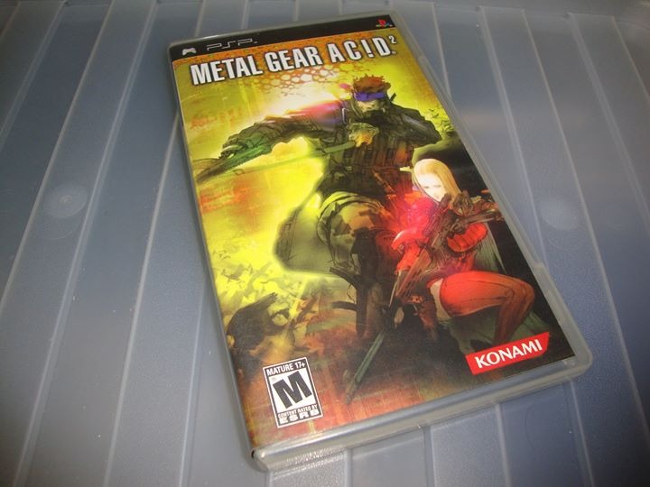 PSP UMD Metal Gear Acid 2, Video Gaming, Video Games, PlayStation on