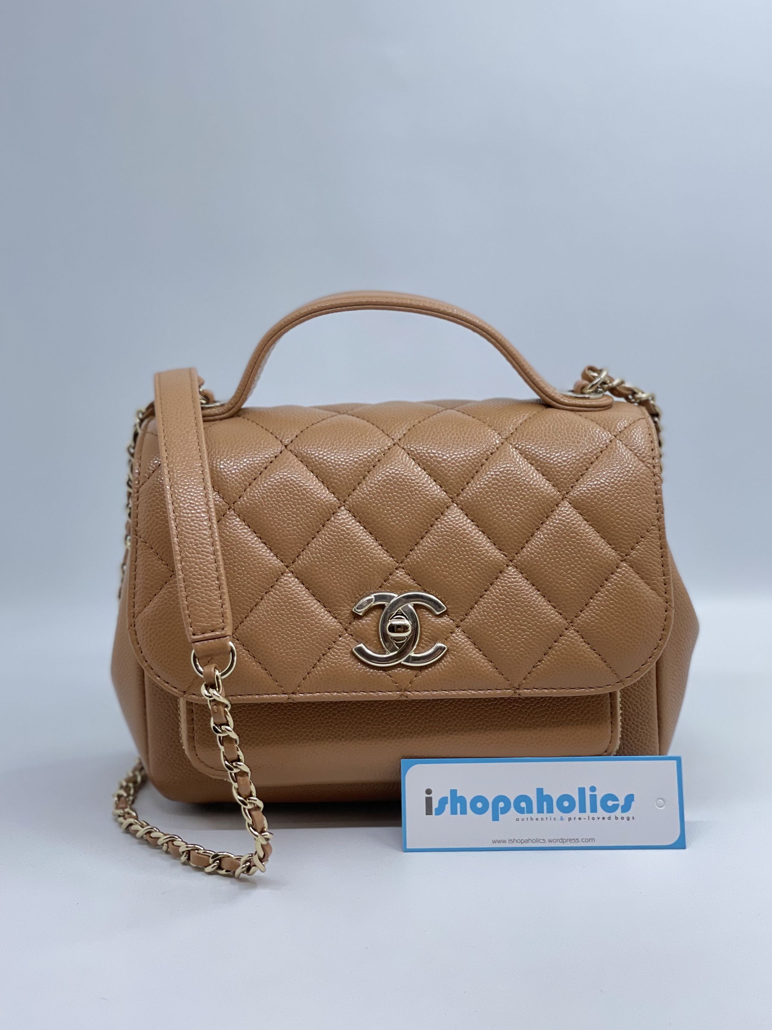 🦄SOLD!! BNIB CHANEL Business Affinity Small Caramel Brown Caviar LGHW,  Women's Fashion, Bags & Wallets, Tote Bags on Carousell
