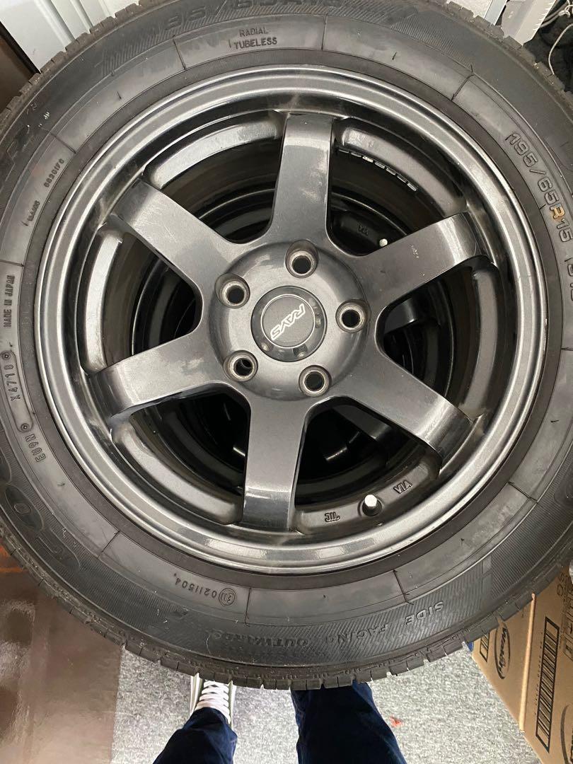 Replica Rays Rims Ray te37 replica, Car Accessories, Tyres & Rims on Carousell