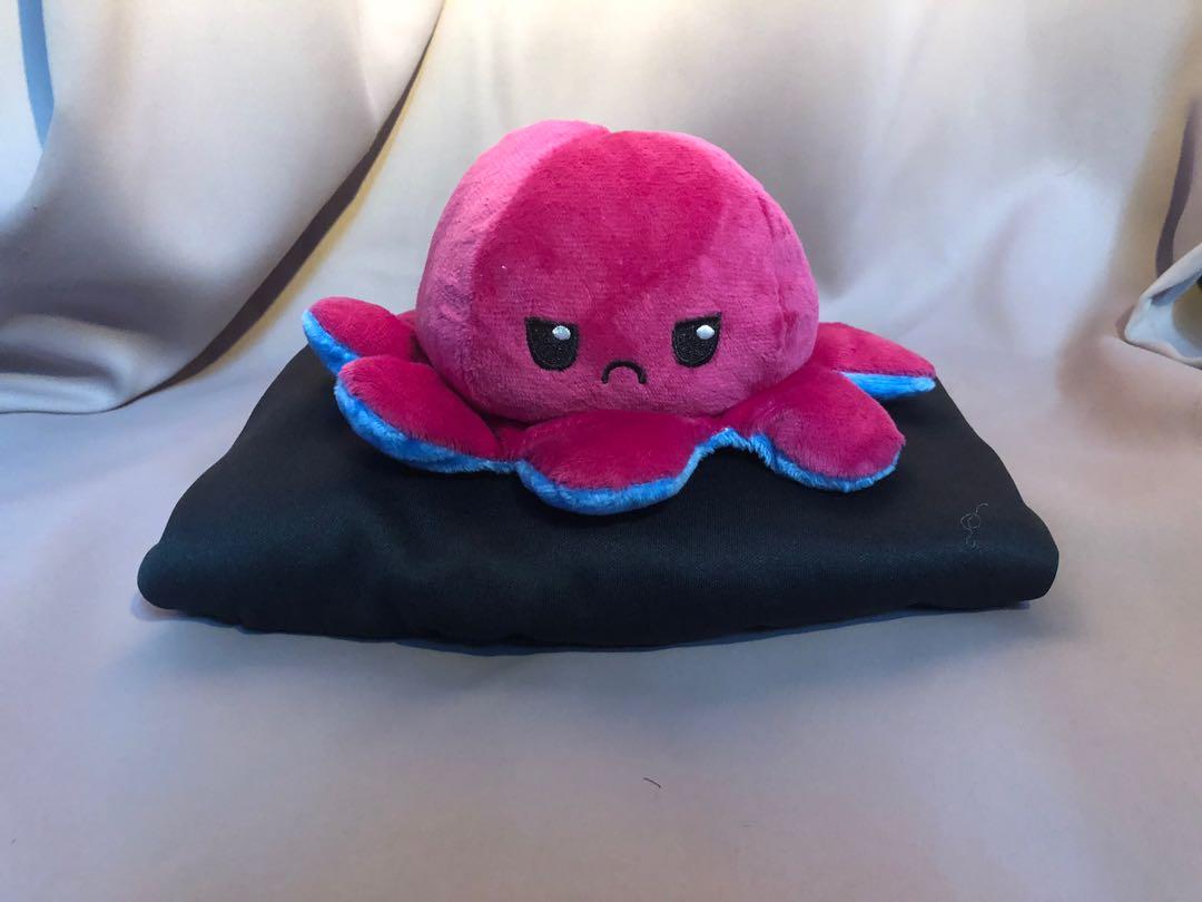 angry octopus plush