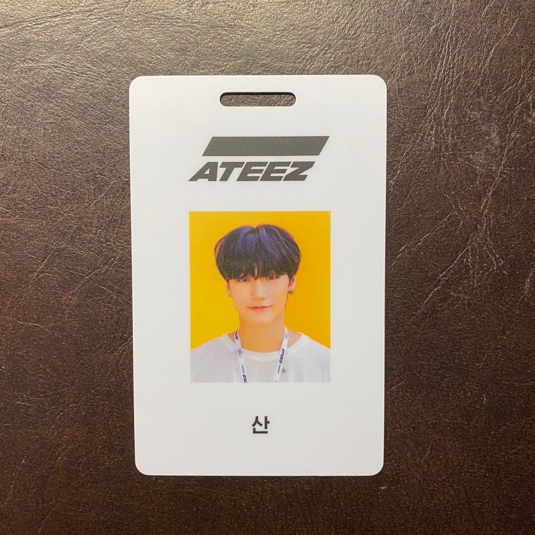 san ateez season greetings id card, Hobbies & Toys