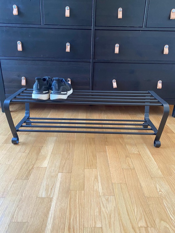 shoe rack IKEA PORTIS, Furniture & Home Living, Furniture, Shelves