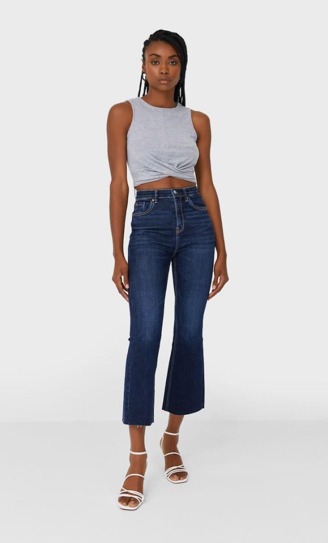 Stradivarius sales cropped flare