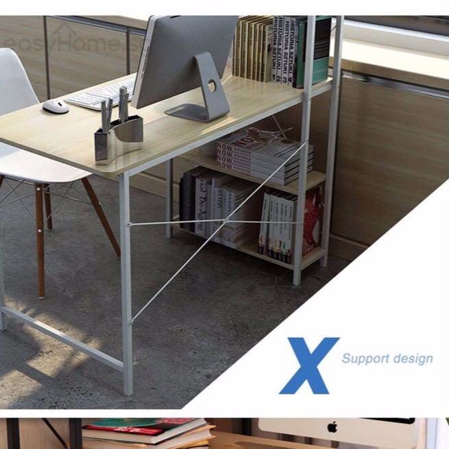 Study/computer table with bookshelves, Furniture, Tables & Chairs on ...
