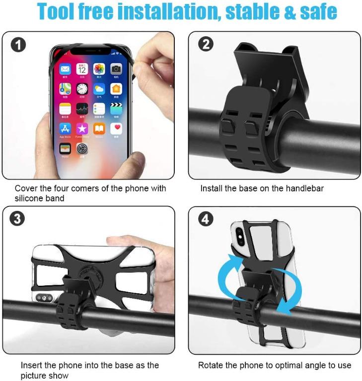 Syosin bike new arrivals phone mount