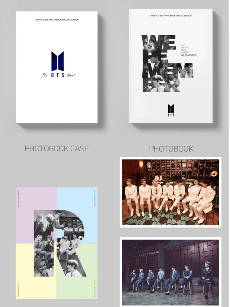THE FACT BTS PHOTOBOOK SPECIAL EDITION WE REMEMBER, 興趣及遊戲, 收藏品及紀念品, 韓流