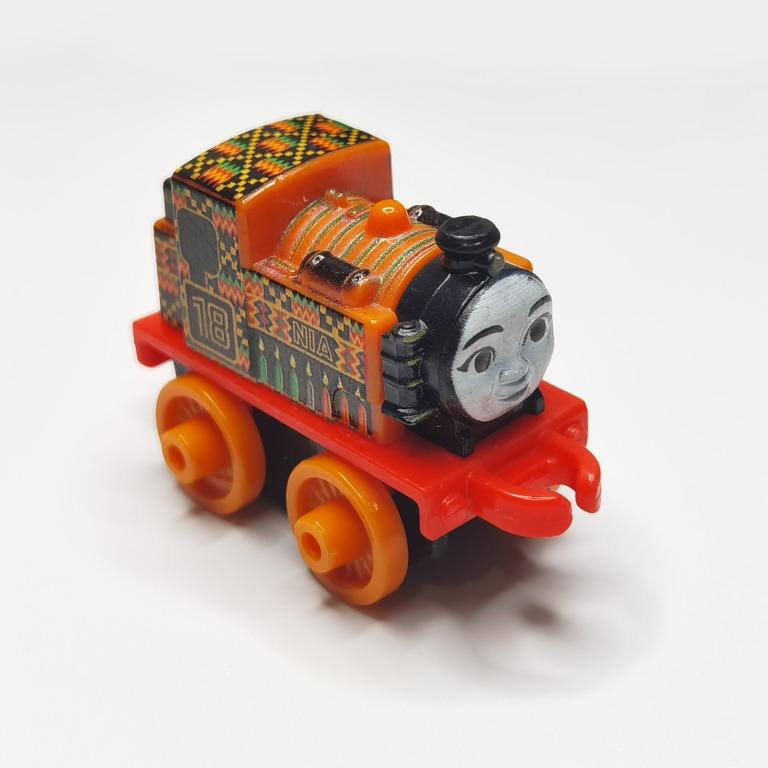 Thomas Friends Kwanzaa Nia the Train Minis Mini Orange Footplate 5cm Scale toy