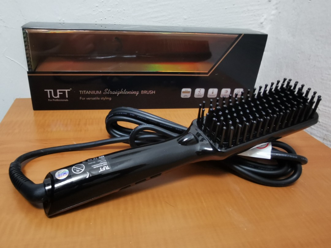 TUFT Thermal Straightening Brush 7882, Beauty & Personal Care, Hair on Carousell TUFT Thermal Straightening Brush 7882, Beauty & Personal Care, Hair on Carousell