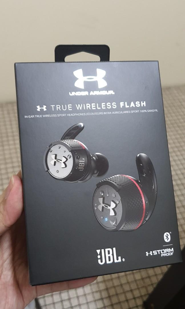 Under Armor JBL true wireless flash earbuds Audio Earphones on Carousell