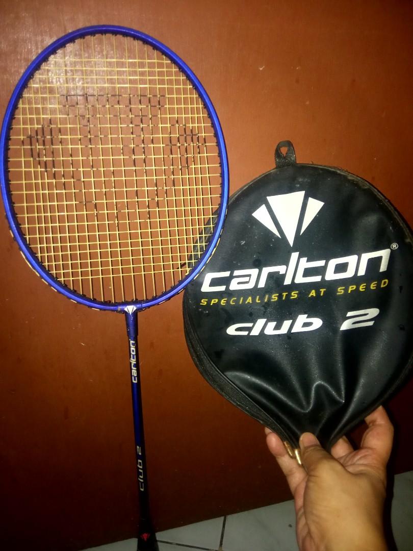 Used carlton badminton racket, Sports Equipment, Fishing on Carousell