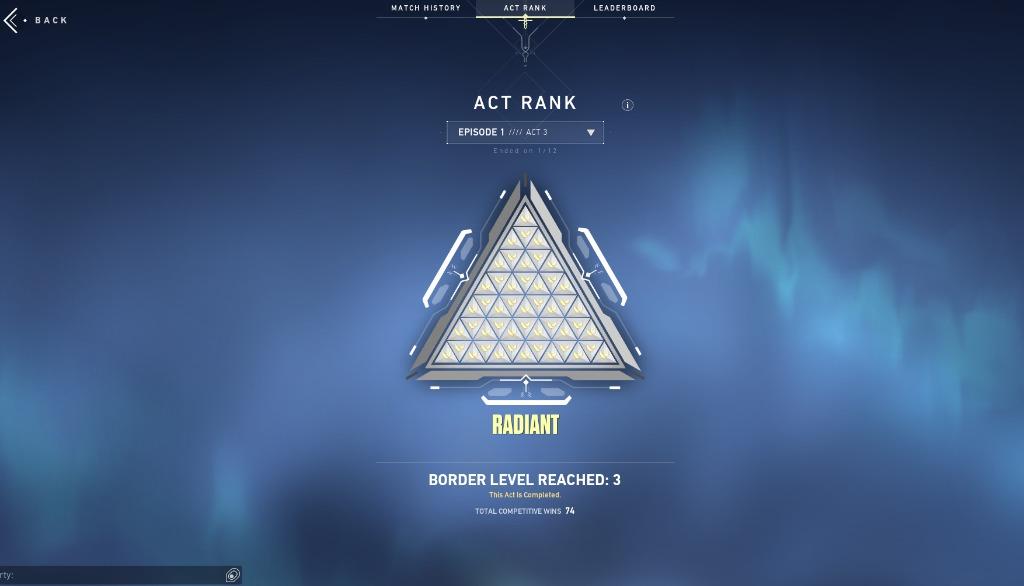 Valorant Radiant account for sale, Video Gaming, Gaming Accessories