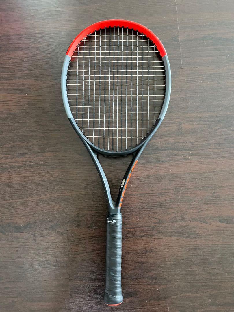 Wilson Clash 100 Tennis Racquet, Sports Equipment, Sports 