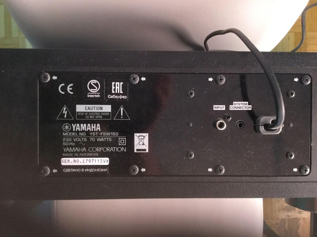 Yamaha yst 2025 fsw 150