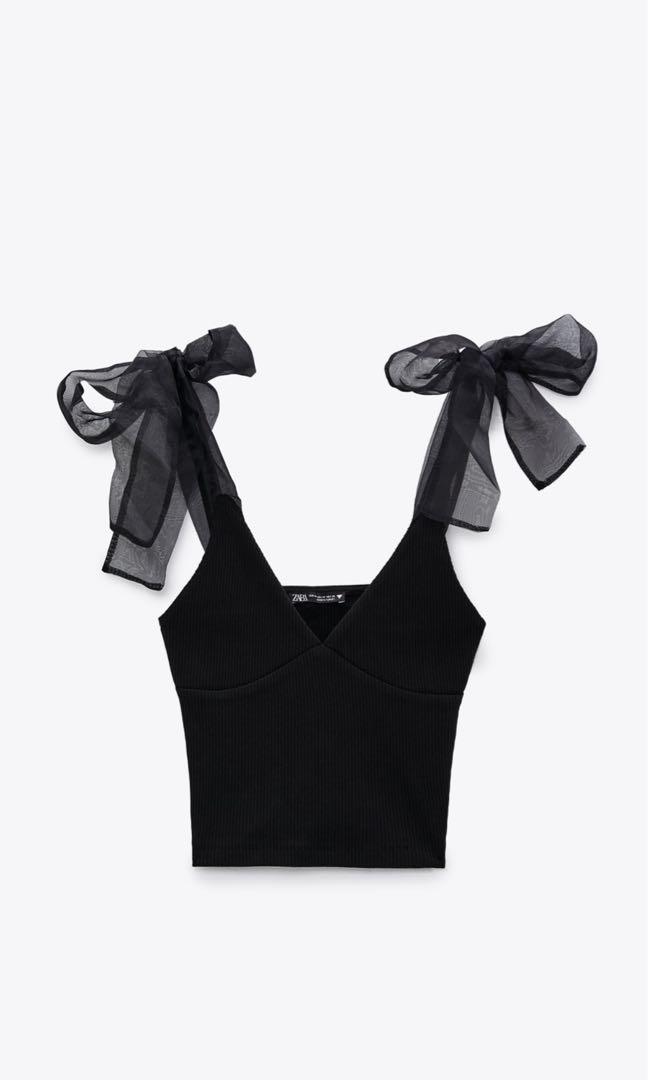 Zara voluminous bow bodysuit, Women's Fashion, Tops, Others Tops on  Carousell