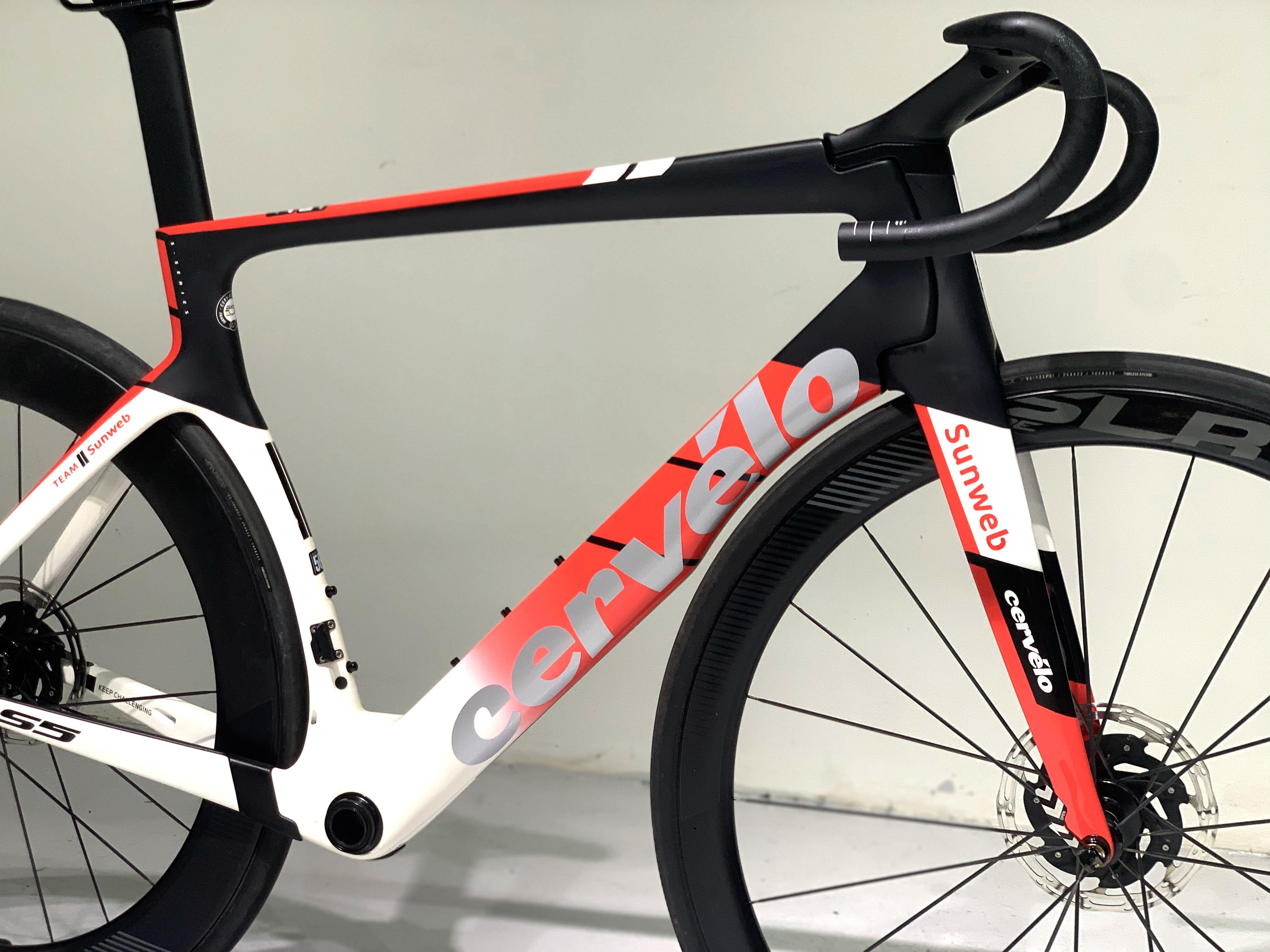 Cervelo s5 sale sunweb frameset