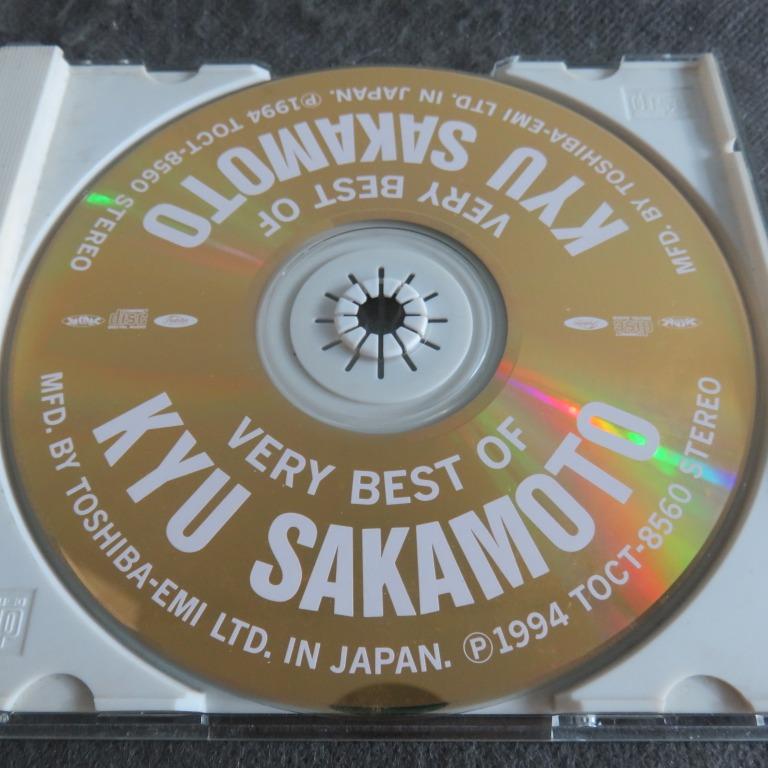 坂本好一　残雪　エッヂング 24k GOLD金碟) 坂本九kyu sakamoto - very best 精選CD (94年