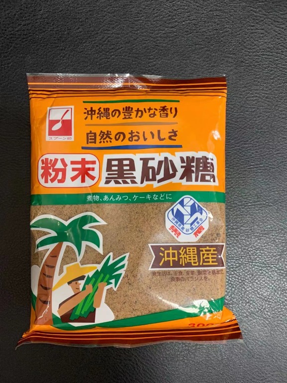 三井製糖 日本沖繩黑砂糖糖粉300g 嘢食 嘢飲 包裝食物 即食食物 Carousell