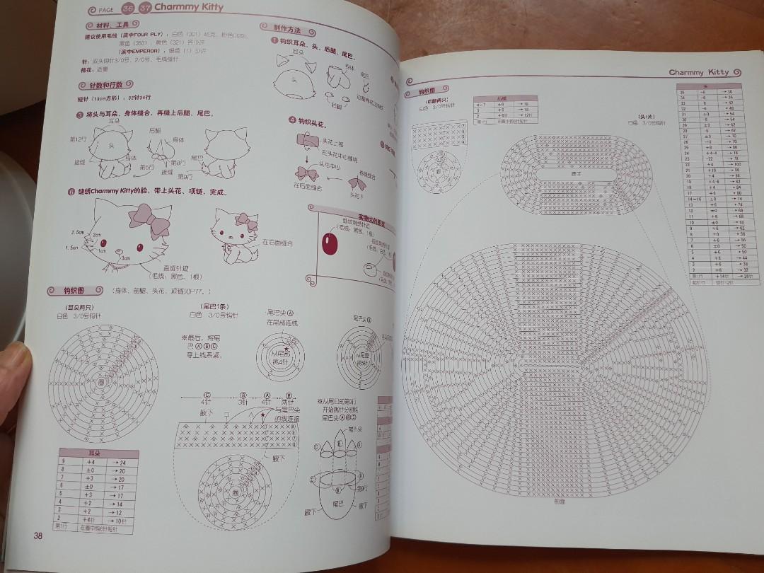 鉤針編幾 Hello Kitty My Melody 書本 文具 雜誌及其他 Carousell