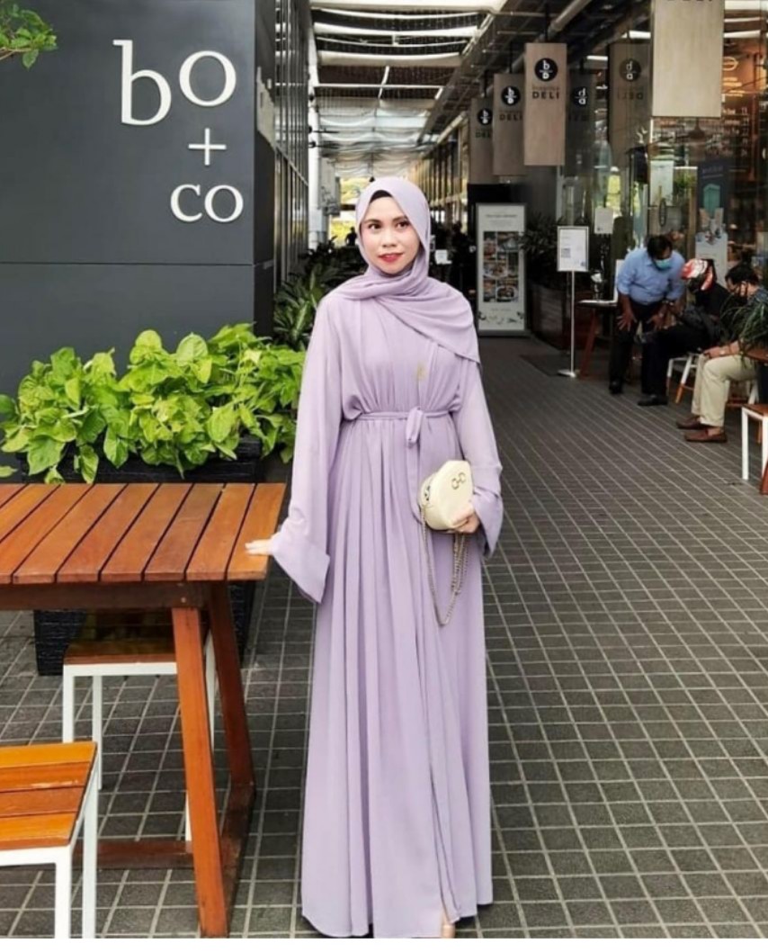 Abaya Aabaya lavender purple