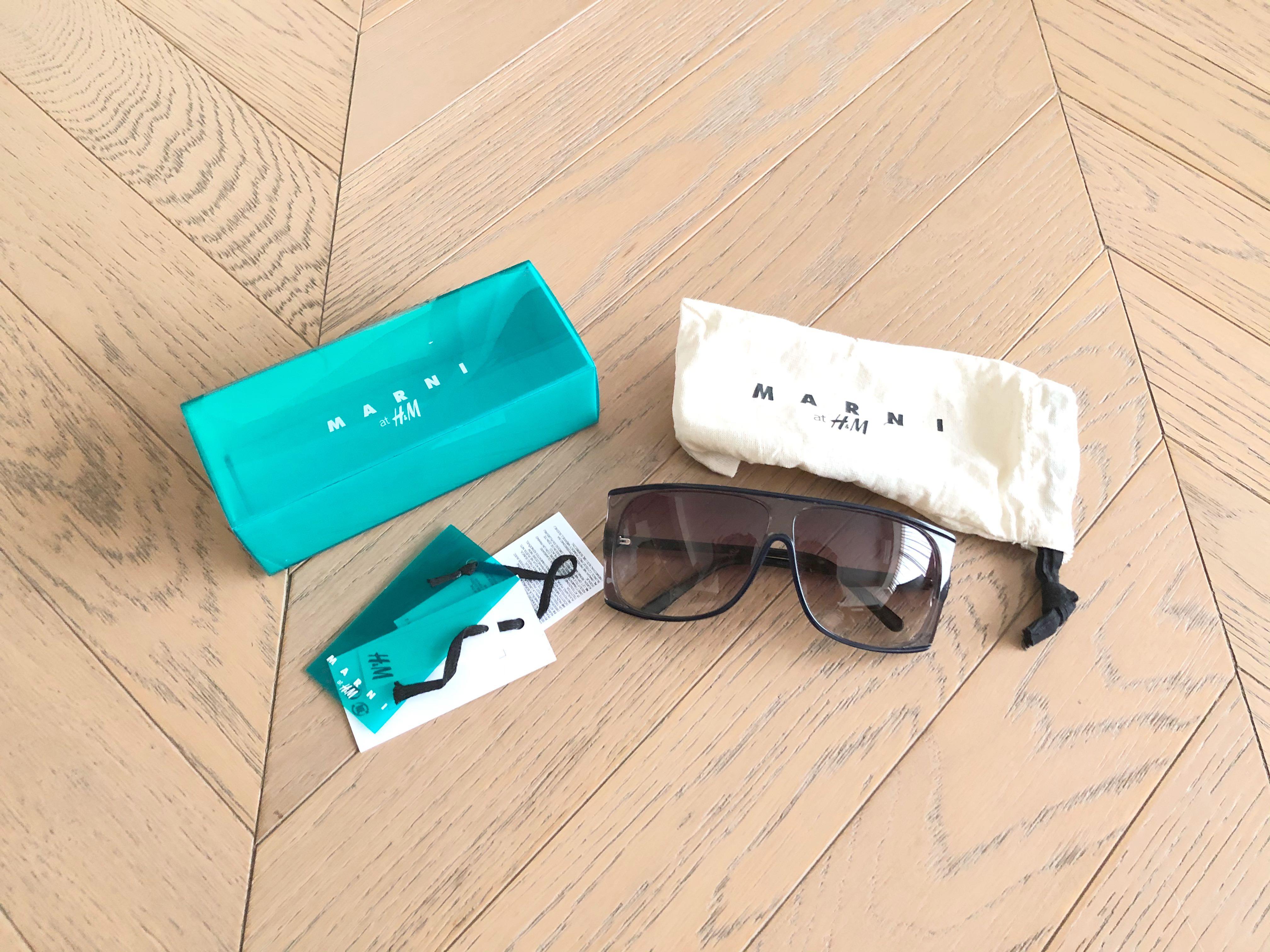全新marni X H M Crossover Retro Sunglasses 太陽眼鏡 女裝 女裝配飾 Carousell