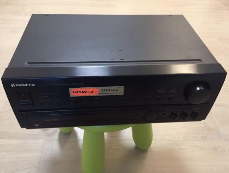 [可議] Pioneer VSX505S 音響 sound receiver, 音響器材, Soundbar、揚聲器、藍牙喇叭、耳擴