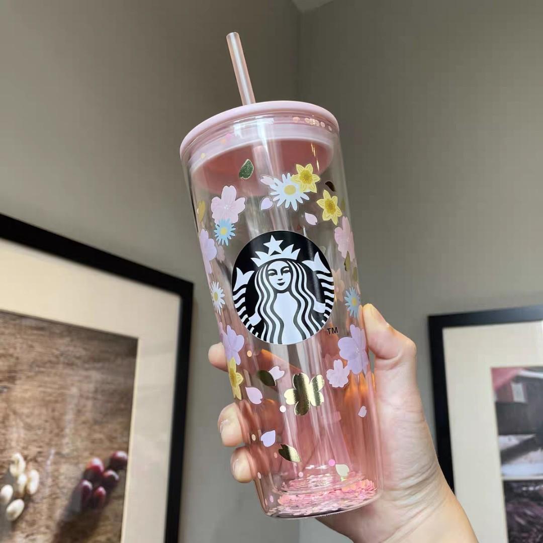 Starbucks Korea Summer Hideout Double Wall Glass Cup