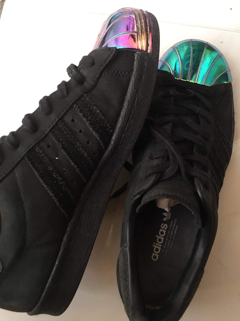 Original superstar slip on deepblue hot sale