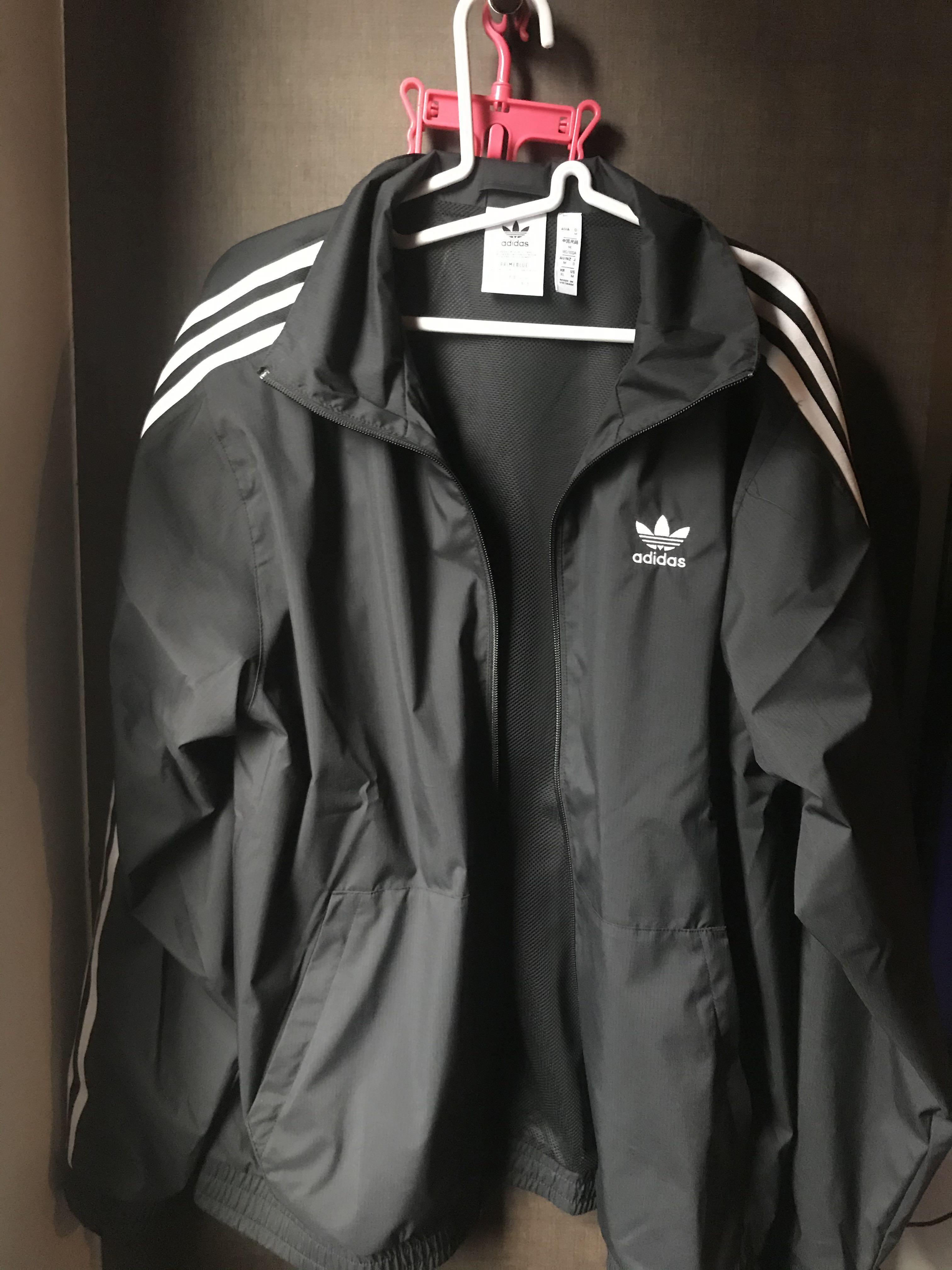 Adidas Originals Windbreaker Jacket Waterproof Men s Fashion