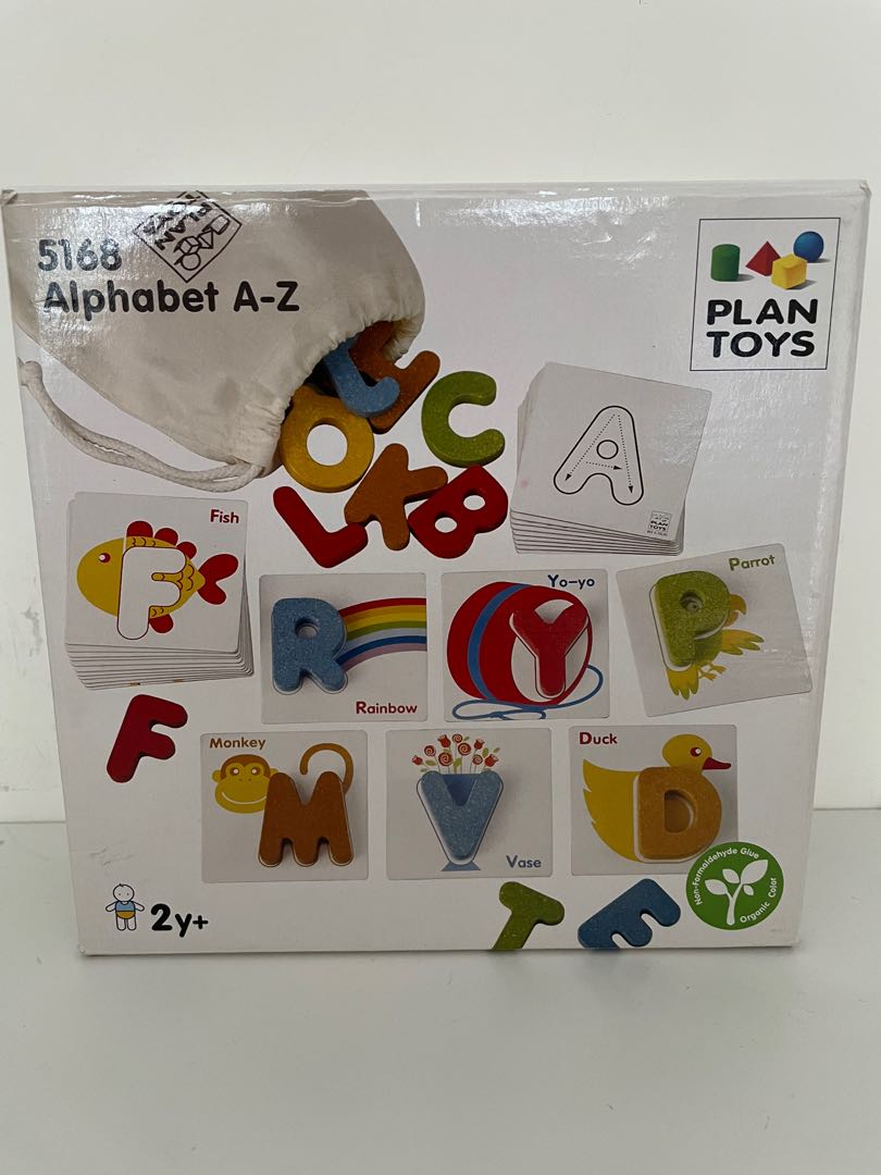 Alphabet A Z Plan Toys Letters Carousell