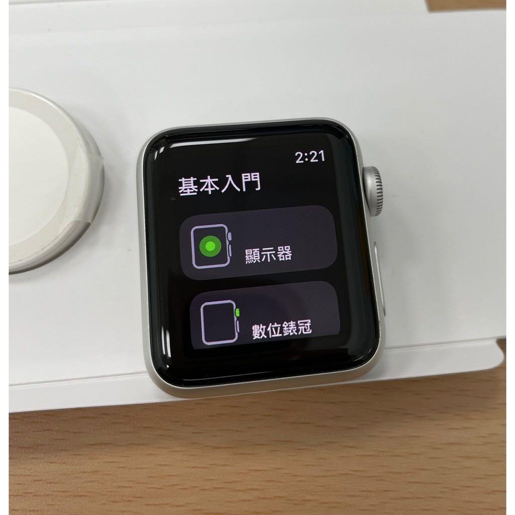 Apple WATCH SERIES 3 GPS版 38MM 銀色