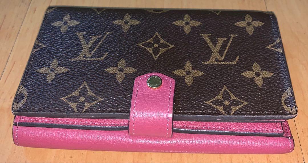 Louis Vuitton 2017 LV Monogram Pallas Compact Wallet - Brown