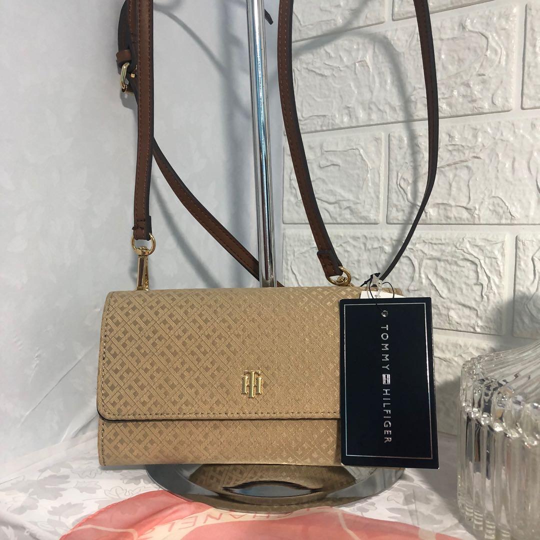 Tommy hilfiger sales wallet sling bag