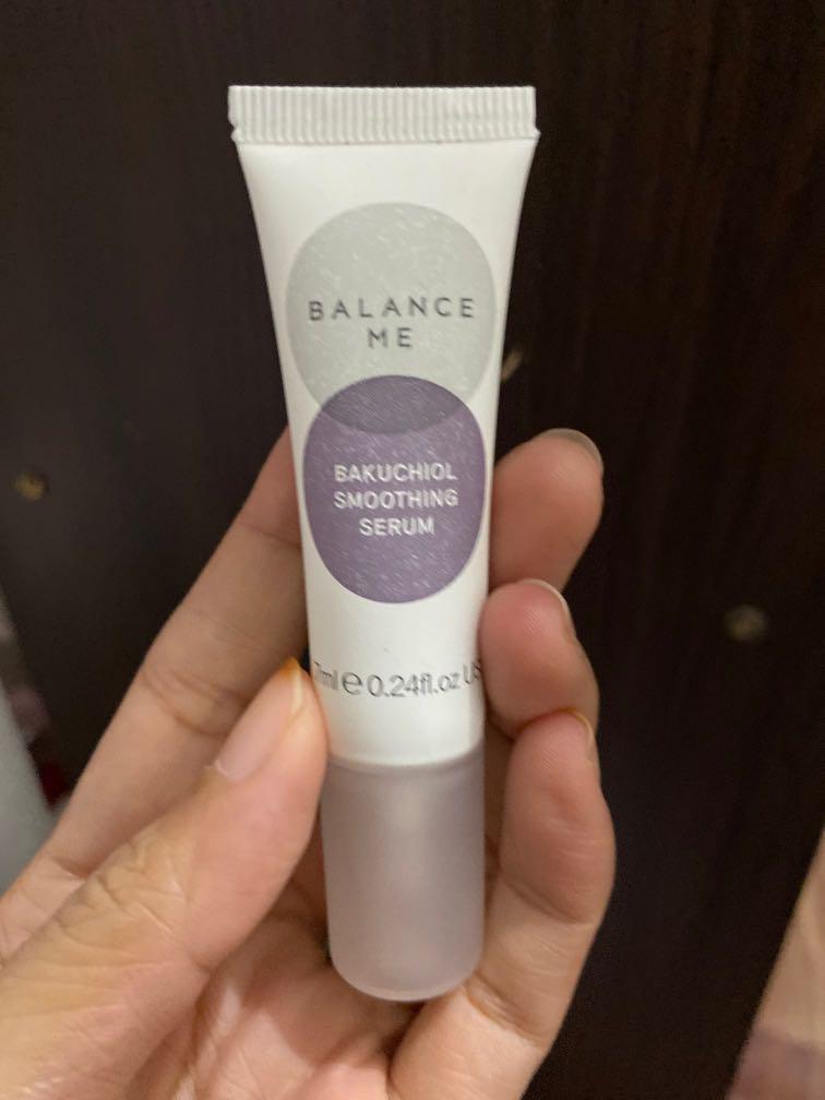 balance me bakuchiol smoothing serum