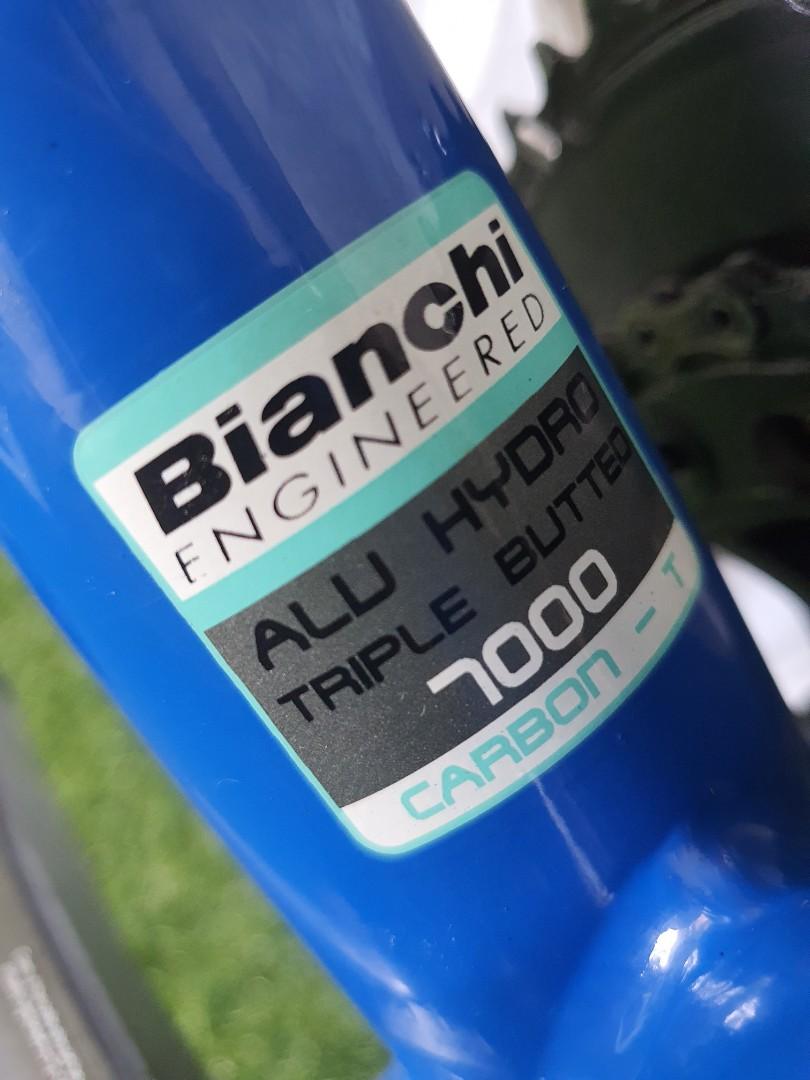 ビアンキ　ロードバイク　Alu hydro triple butted 7000 ビアンキロードバイクAlu hydro triple butted 7000