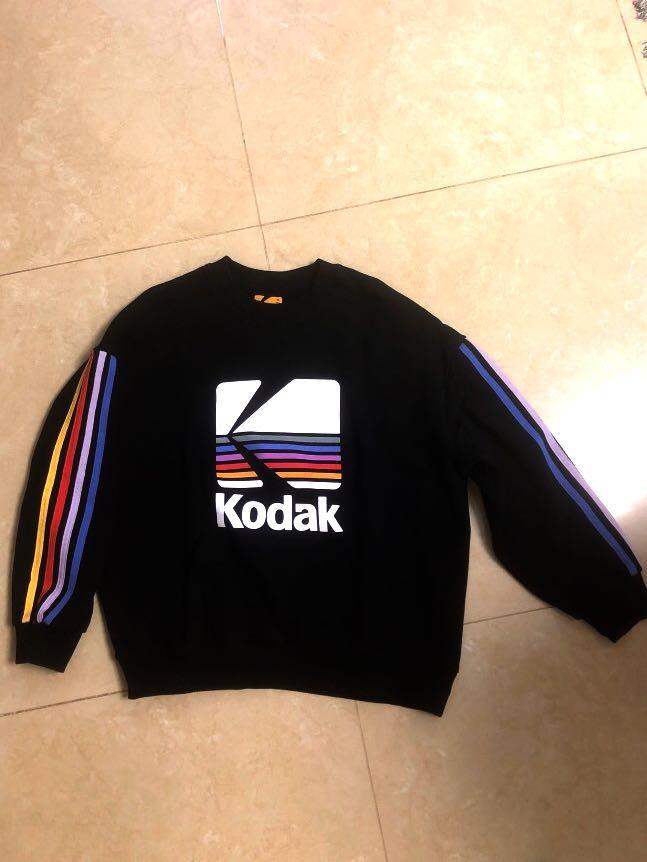 Black Kodak Sweatshirt Pull bear Carousell
