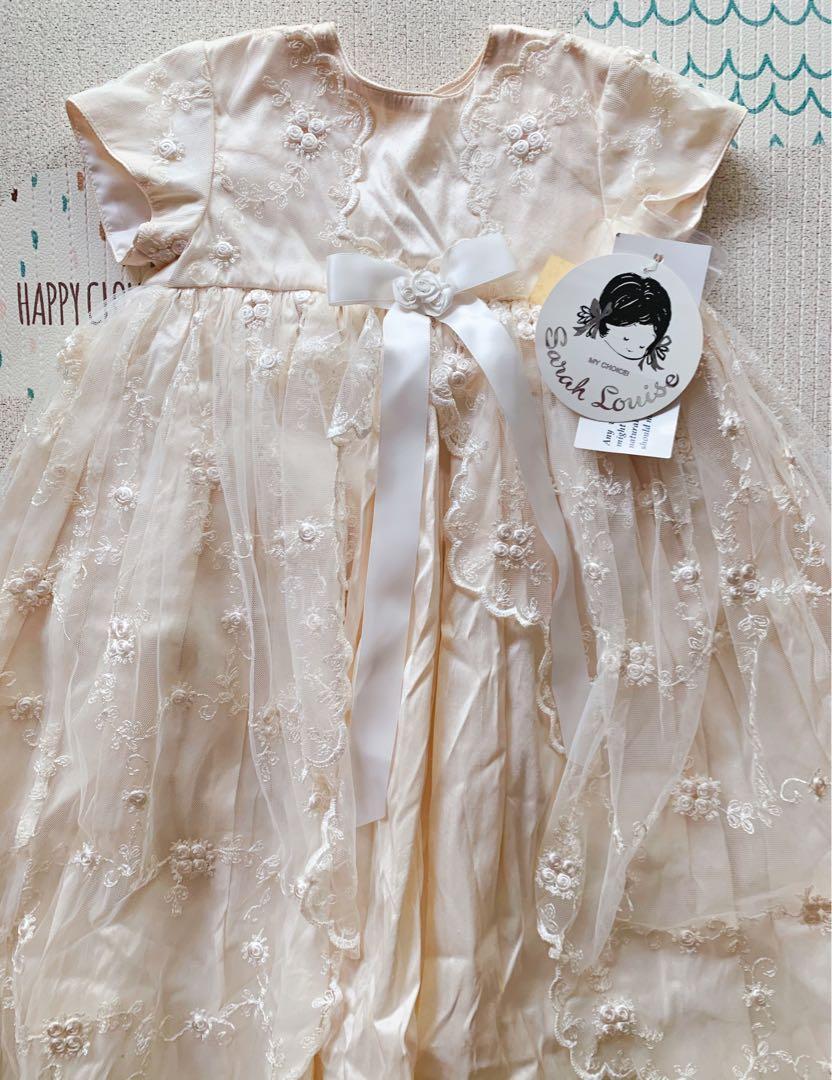 BNWT Sarah Louise Baptism Gown Christening Dress 12m 2T Special