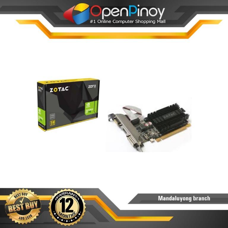 Zotac gt710 1gb best sale