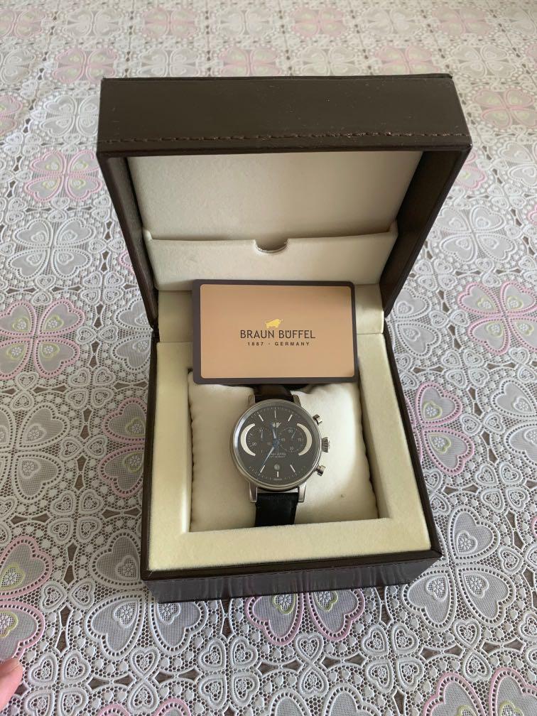 Braun buffel watch original shop