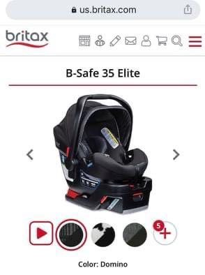 britax elite 35 car seat