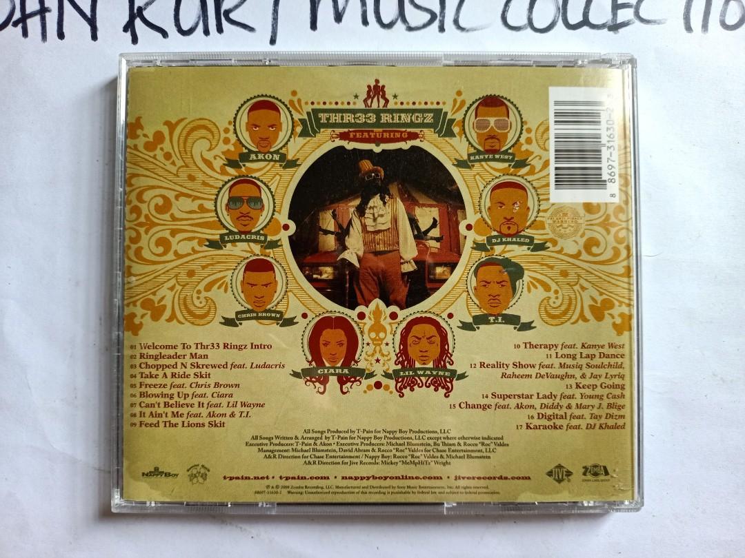 CD T pain three ringz Hobbies Toys Music Media CDs DVDs