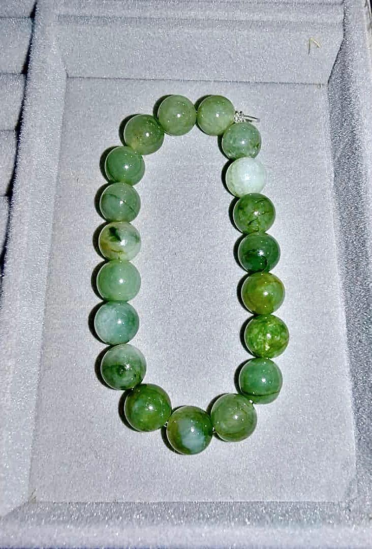 Certified jade bracelet on sale