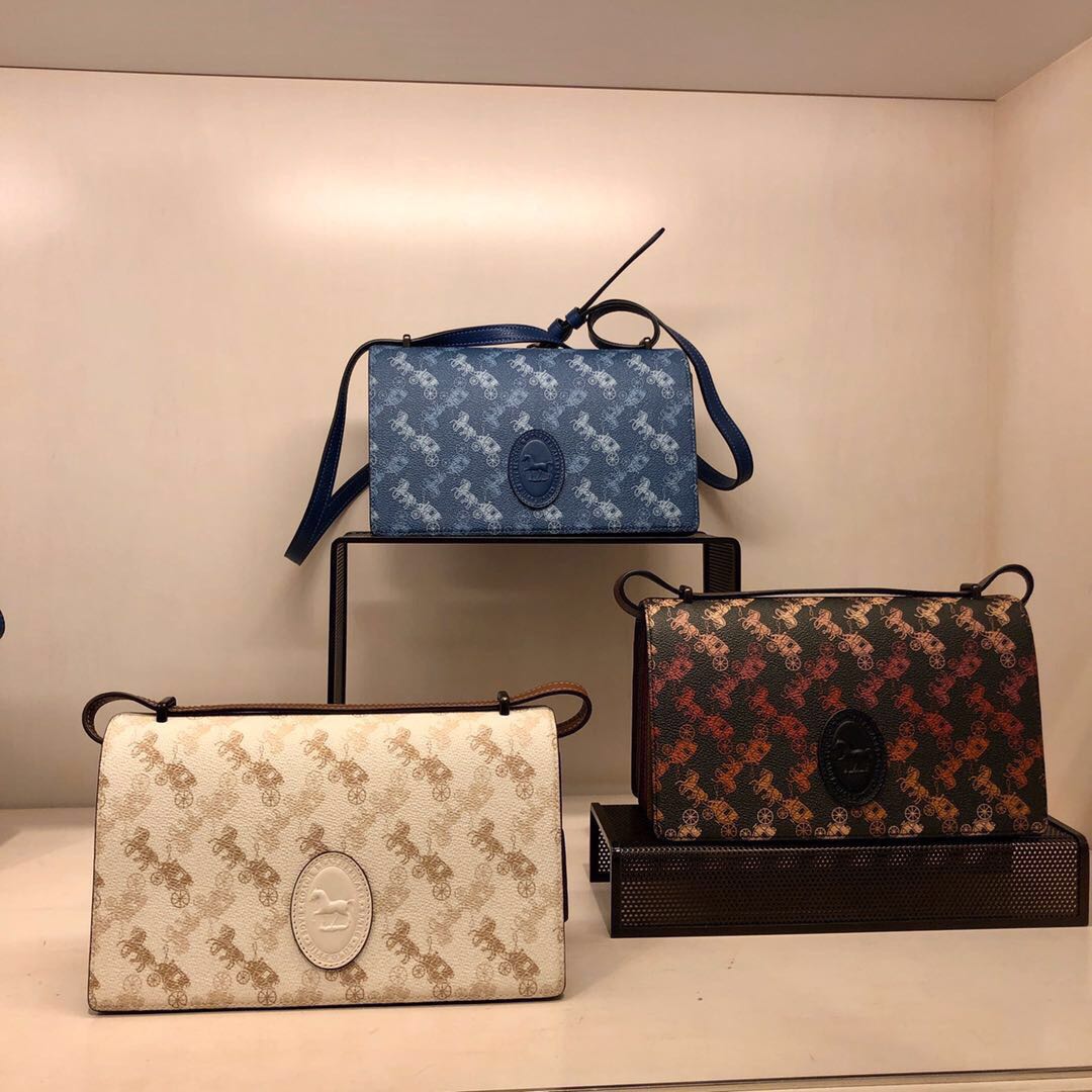Coach Camille Crossbody With Horse And Carriage Print And Archive