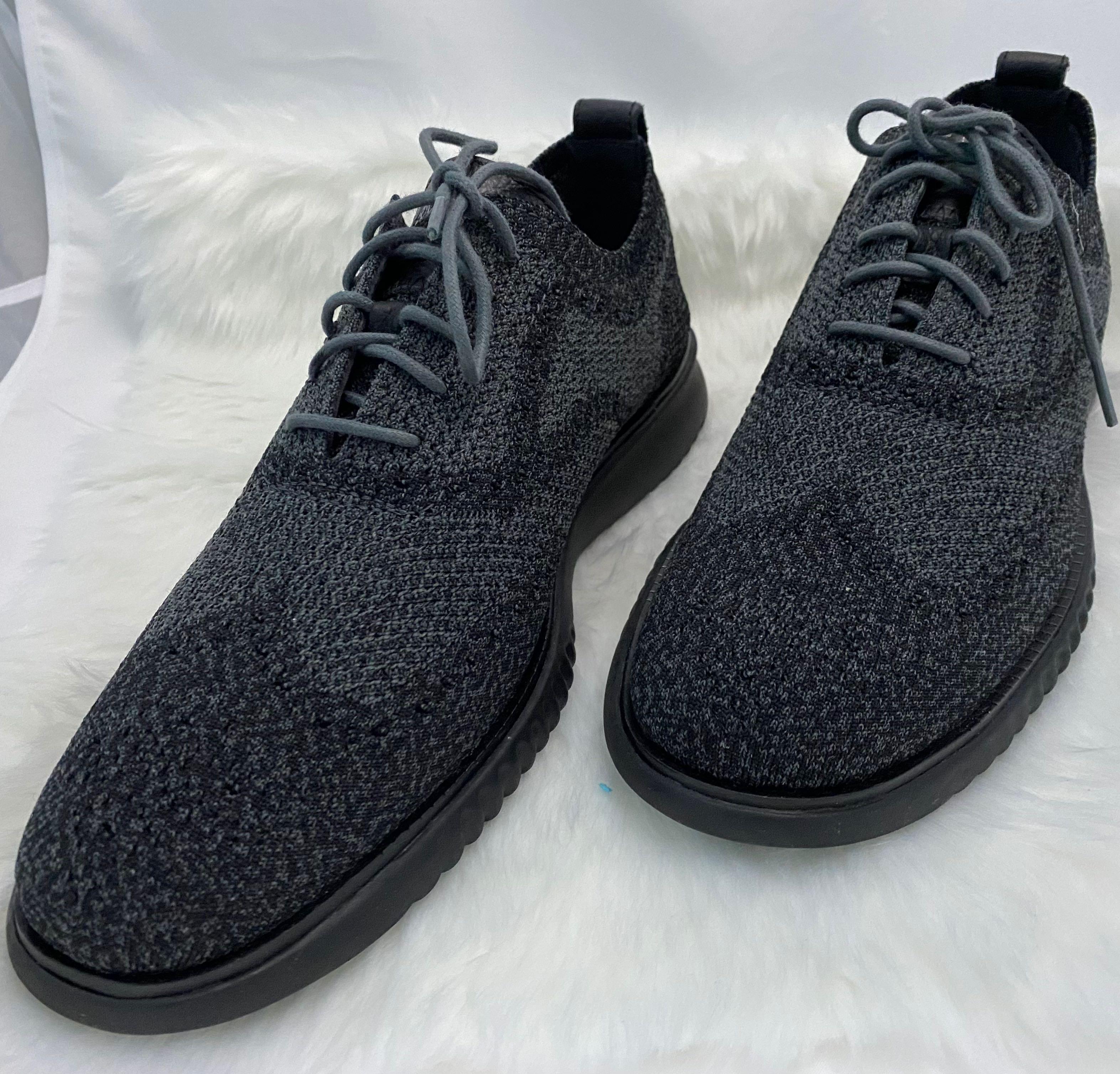 Cole Haan 2.ZeroGrand Stitchlight Dark Gray Oxford Men s Dress