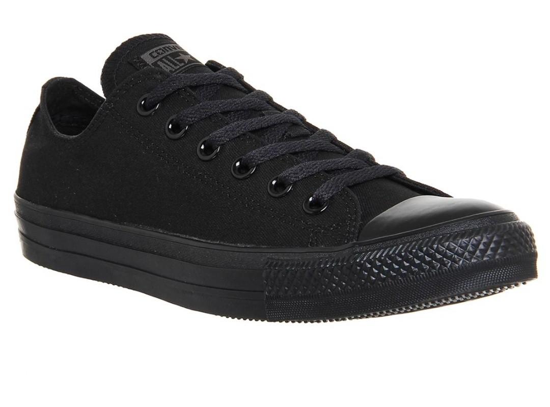 Chuck taylor low black best sale