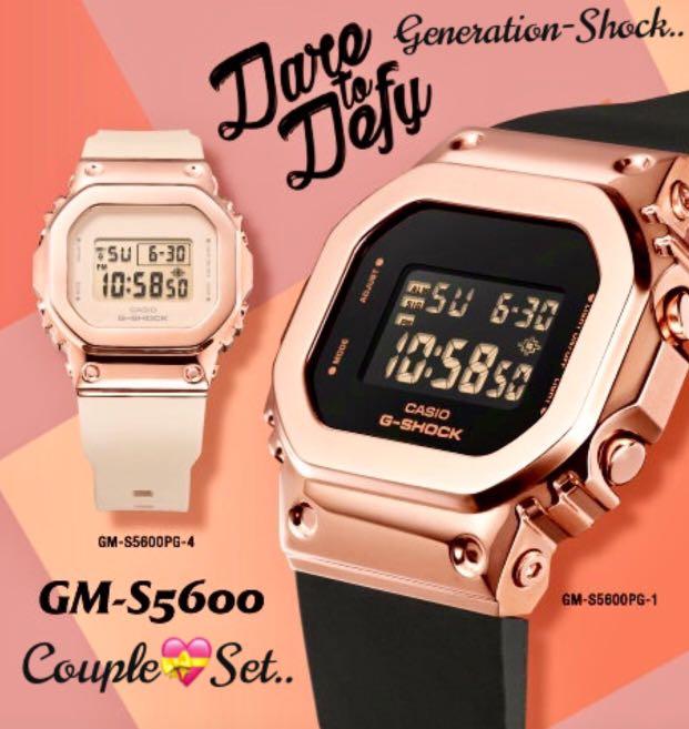 G shock gm on sale 5600 rose gold
