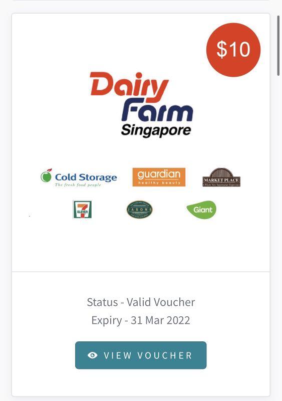 Dairy Farm Vouchers (150), Everything Else on Carousell