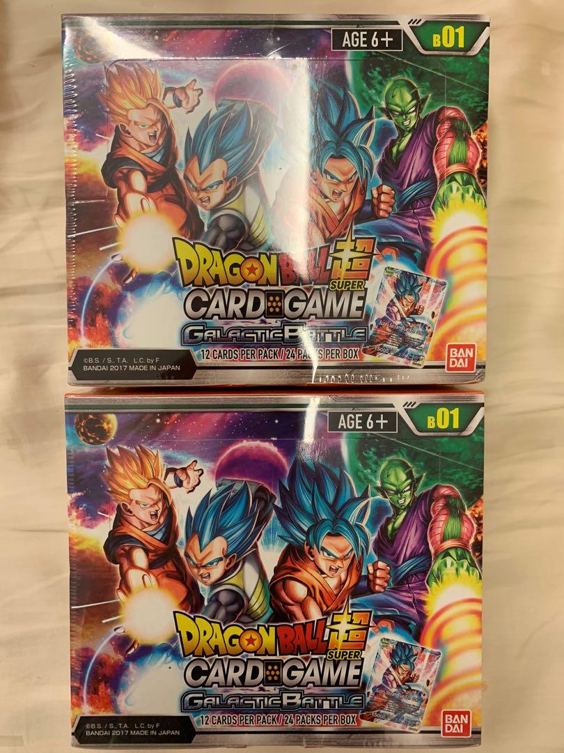 Broly Pack Vol 3 Sealed x2 Dragon Ball Super CCG 