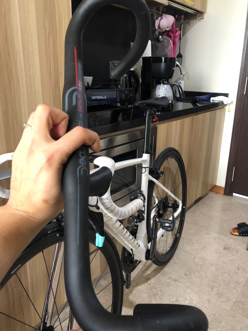 Deda superleggero RS stem 100mm Deda rhm 02 alloy handlebar