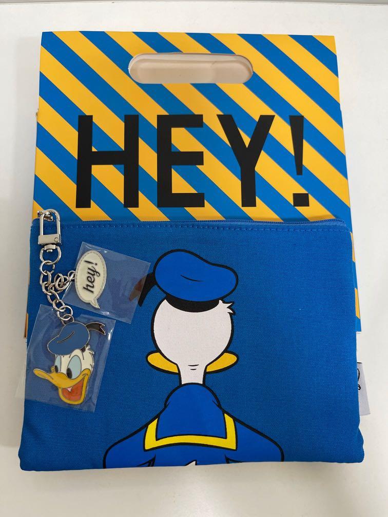 Disney Donald Duck bag pouch, Everything Else on Carousell